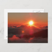 Carte Postale Sunrise Haleakala (Devant / Derrière)