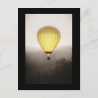 Carte postale Sunrise Hot Air Ballotte Ride