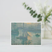 Carte Postale Sunrise (Marine) par Claude Monet (Debout devant)