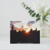 Carte Postale Sunrise numérique (Debout devant)