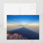 Carte Postale Sunrise of Mount Teide card (Devant / Derrière)