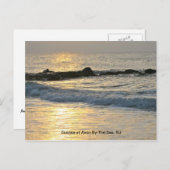 Carte Postale Sunrise on the Jersey Shore (Devant / Derrière)