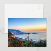 Carte Postale Sunrise Scarborough (Devant / Derrière)