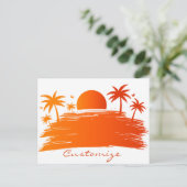 Carte Postale Sunrise Sunset Thunder Cove (Debout devant)