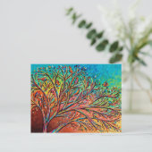 Carte Postale Sunrise Treetop Birds II (Debout devant)