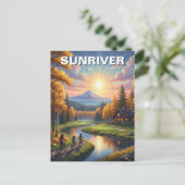 Carte Postale Sunriver Oregon Travel (Debout devant)