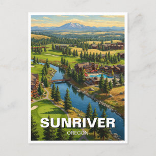 Carte Postale Sunriver Oregon Travel