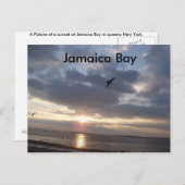 Carte postale Sunset (Devant / Derrière)