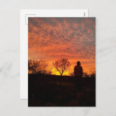 Carte postale Sunset (Devant / Derrière)