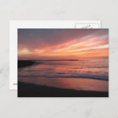 Carte postale Sunset (Devant / Derrière)