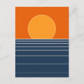 Carte Postale Sunset (Devant)