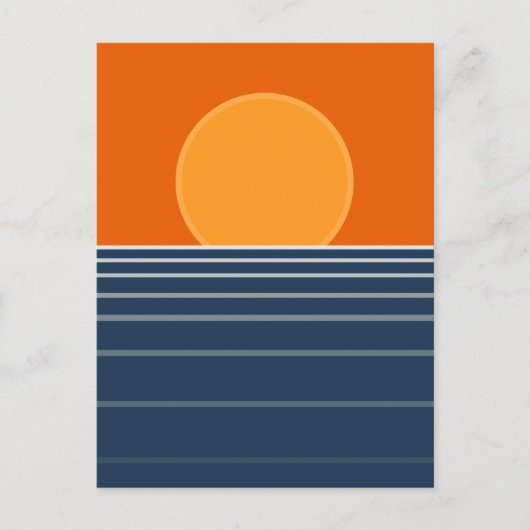 Carte Postale Sunset  (Devant)