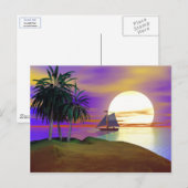 Carte Postale Sunset (Devant / Derrière)