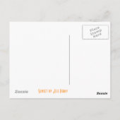 Carte postale Sunset (Dos)