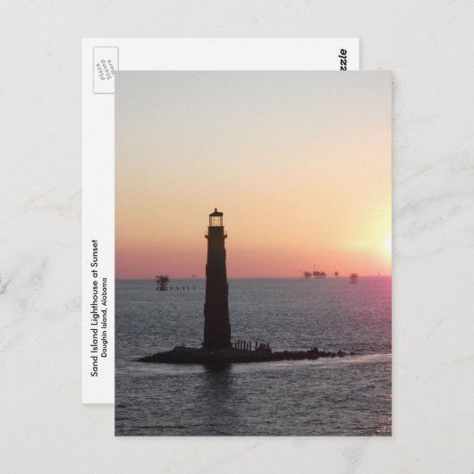 Carte Postale Sunset 2 (Devant / Derrière)