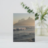 Carte postale "Sunset at Arpoador, Rio de Janeiro" (Debout devant)