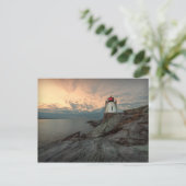 Carte Postale Sunset at Castle Hill Lighthouse (Debout devant)