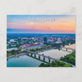 Carte Postale Sunset Augusta Georgia (Devant)