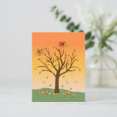 Carte postale Sunset Automne (Debout devant)