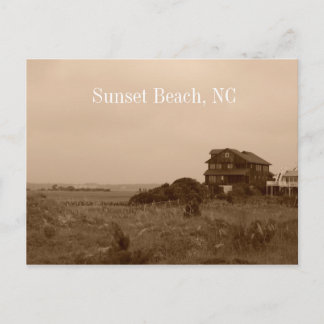 Carte postale Sunset Beach North Carolina