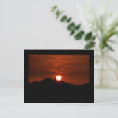 Carte postale Sunset California (Debout devant)