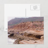 Carte Postale Sunset Cliffs San Diego Californie (Devant / Derrière)