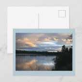 Carte postale Sunset Creek Watercape (Devant / Derrière)