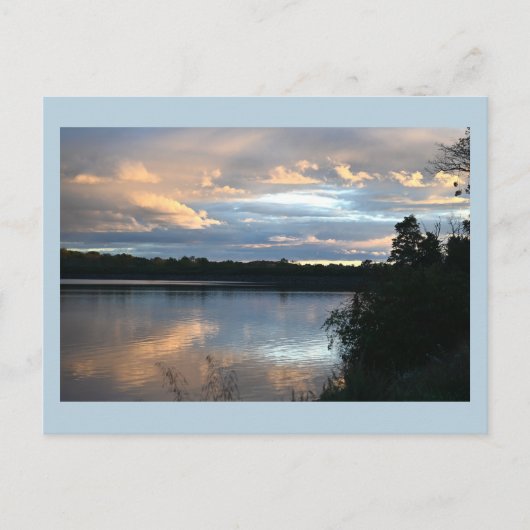 Carte postale Sunset Creek Watercape (Devant)