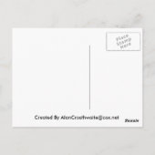 Carte postale Sunset de Californie du Sud (Dos)