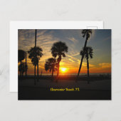 Carte Postale Sunset de Clearwater Beach (Devant / Derrière)