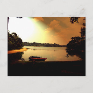Carte Postale Sunset de Singapour