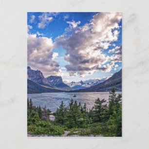 Carte Postale Sunset du lac St. Mary