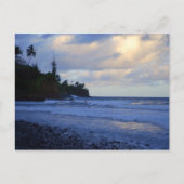 Carte postale Sunset Hawaii Surfers (Devant)