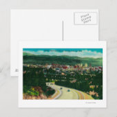 Carte Postale Sunset Highway entrant Spokane de l'ouest (Devant / Derrière)