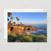 Carte Postale Sunset in San Diego (Devant / Derrière)