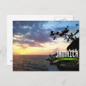 Carte Postale Sunset jamaïcain (Devant / Derrière)