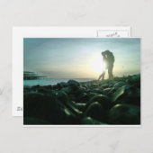 Carte Postale Sunset Kiss (Devant / Derrière)