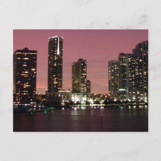 Carte Postale Sunset light over (Devant)