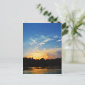 Carte Postale Sunset Mountain Lake (Debout devant)