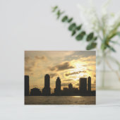 Carte Postale Sunset New York (Debout devant)