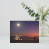 Carte postale Sunset Ocean Kiss (Debout devant)