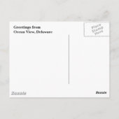 Carte postale Sunset Ocean View (Dos)