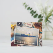 Carte Postale Sunset Over Dubai – City of Wonders (Debout devant)