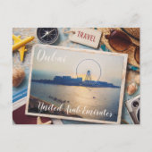 Carte Postale Sunset Over Dubai – City of Wonders (Devant)