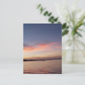 Carte Postale Sunset over Florida Bay, Key Largo FL (Debout devant)