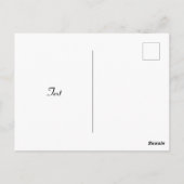 Carte postale Sunset Over Forest Lake (Dos)