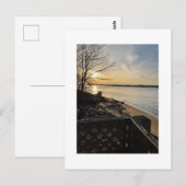 Carte postale Sunset Photo (Devant / Derrière)