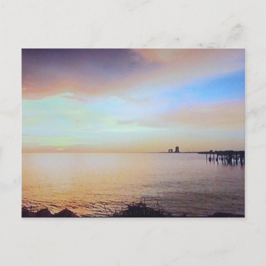 Carte postale Sunset Pier (Devant)