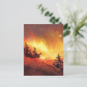 Carte postale "Sunset Pines #5" (Debout devant)