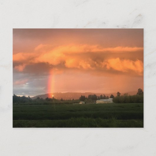 Carte Postale Sunset Rainbow (Devant)